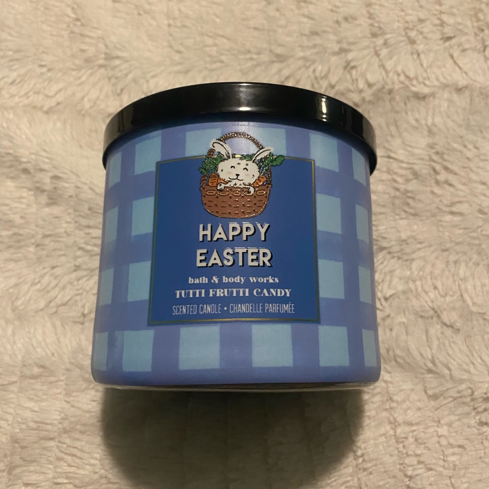 NEW Bath and Body Works Tutti Frutti Candy 3-Wick Candle